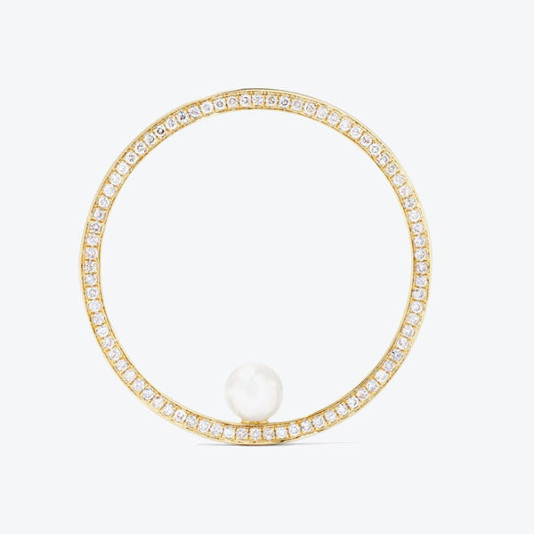 Gold earrings