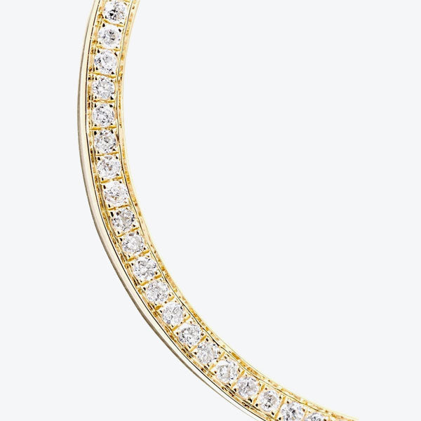 Gold earrings